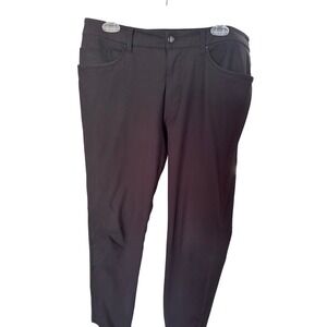 Men's Lululemon ABC Classic Fit 5‎ Pocket Pant Black size 34/ 30" inseam